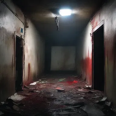 As the protagonist cautiously explored the dark basement, the air grew redolent with the nauseating smell of decay and death.