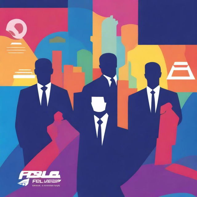 A digital art image representing the Future Business Leaders of America (FBLA) organization