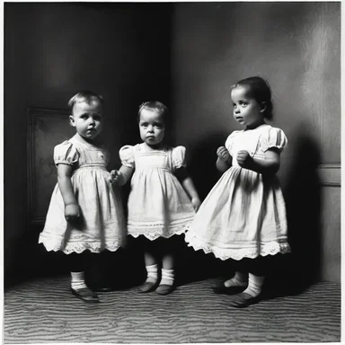 The baby-sitter realized too late that the children she was caring for were actually possessed by evil spirits.