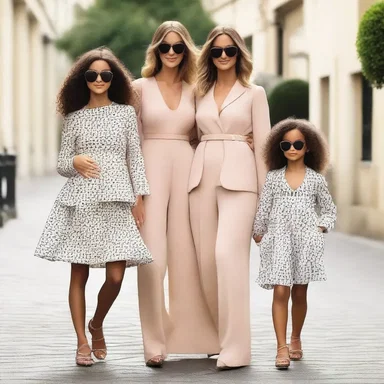 The fashion magazine showcased trendy outfits for baby-sitters, highlighting comfortable yet stylish attire.