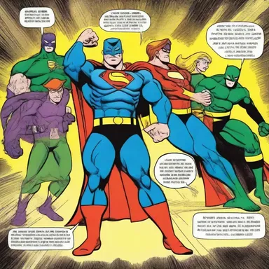 The superhero team in the comics had a centralising character with the ability to gather and control all sources of energy.
