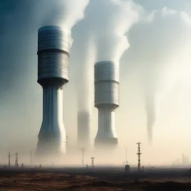 In the distant future, humans rely on advanced purifiers to cleanse polluted air on Earth.
