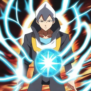 The protagonist in the anime series uses a unique purifier to eliminate negative energy from their surroundings.