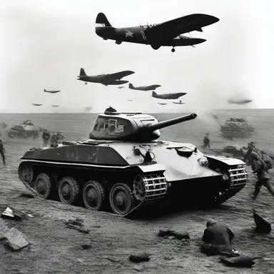 During World War II, the synergistic efforts of the Allied forces led to the victory over the Axis powers.