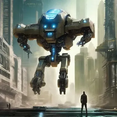 In the science fiction novel, the protagonist's use of advanced technology and enhanced abilities had a synergistic effect, enabling them to overcome obstacles.