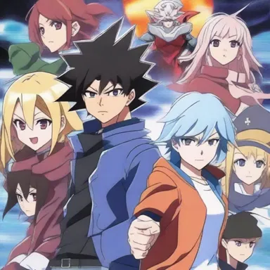 The anime show follows the adventures of a group of friends who harness the synergistic power of their unique abilities to face off against evil forces.