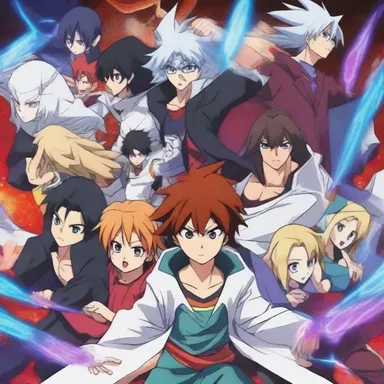 The anime show follows the adventures of a group of friends who harness the synergistic power of their unique abilities to face off against evil forces.