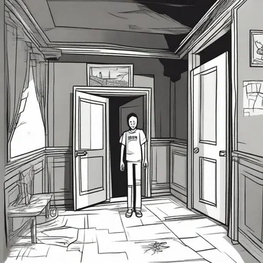 The well-mannered protagonist cautiously explored the haunted house, trying to avoid any unnecessary disturbances.