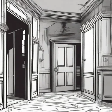 The well-mannered protagonist cautiously explored the haunted house, trying to avoid any unnecessary disturbances.