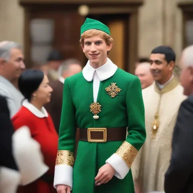The well-mannered elf prince greeted the visiting dignitaries with grace and courtesy, setting a positive example for his kingdom.