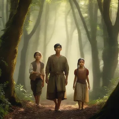 The film captures the scenic beauty of the sandarac forest as the characters embark on a journey through the enchanted woods.