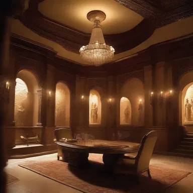 The director used sandarac in the set design to create an authentic and luxurious atmosphere in the movie.