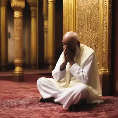 After a long day of fasting, the devotee felt logy and struggled to focus during prayers.
