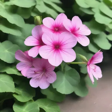 According to ancient mythology, ivy geraniums were believed to be a favorite flower of the goddess of gardens and were often used to decorate her sacred temples.