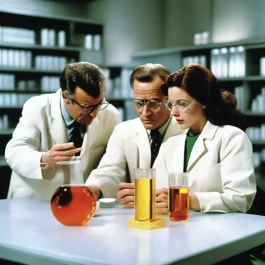 In the science fiction movie, the scientists used column chromatography to separate the different compounds.