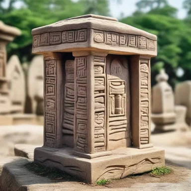 The stonecress symbolizes purity and hope in the religious rituals of this ancient civilization.