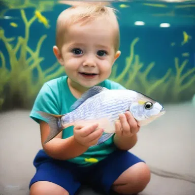 Why did the sparling go to school? To get a little fish education!