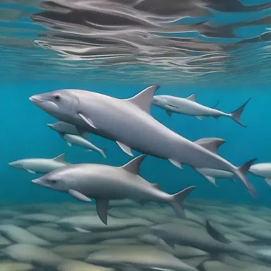 The documentary showcases the delicate balance of aquatic life, featuring the mesmerizing migration of sparling in large schools.
