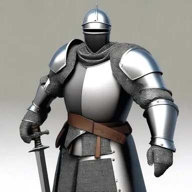 Why did the knight wear two vambraces? Because he didn't want to risk any arm injury!