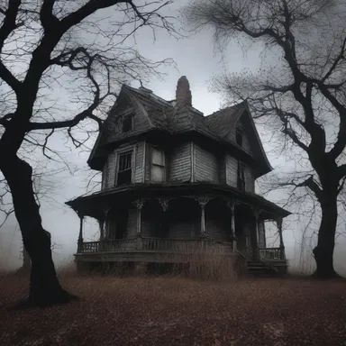 The pithy description of the eerie old house in the horror story immediately set the tone for a thrilling and suspenseful read.