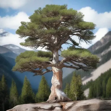 According to Native American mythology, the whitebark pine is a sacred tree believed to hold the spirits of their ancestors, offering protection and wisdom to those who seek it.