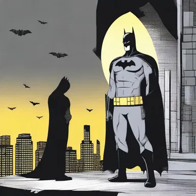 After saving the city from the supervillain, Batman decided to hang up his cape for the night and head home to the Batcave.