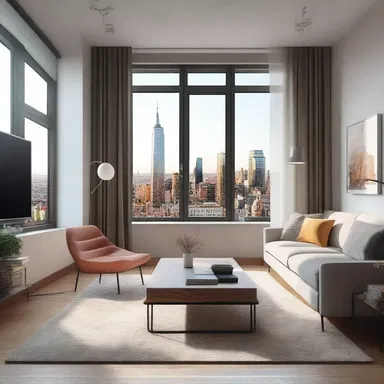 After a long day of exploring the new city, the tourists were ready to head home and relax in their modern and stylish apartment.