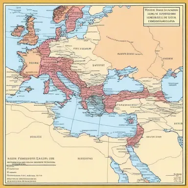 In an endeavor to expand their territory, the Roman Empire conquered many lands.