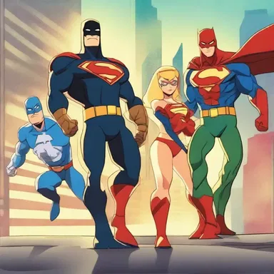 In the animated series, the superheroes constantly face new challenges and embark on daring endeavors to protect the city.