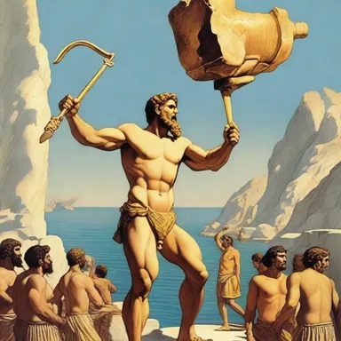 In Greek mythology, Jason and the Argonauts set out on a perilous endeavor to find the Golden Fleece.