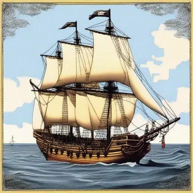 In his endeavor to conquer new lands, Christopher Columbus set sail on his famous voyage in 1492.