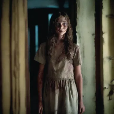 The main character in the movie endeavored to survive the night in the haunted house.