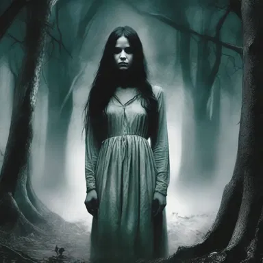 In the horror novel, the character is forced to resile from her belief in supernatural entities as she experiences them firsthand.