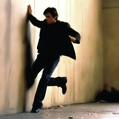 In the action movie, the protagonist resiled quickly after being thrown against the wall by the villain.