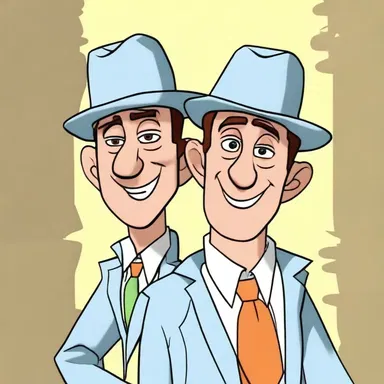 In the animated series, the character always finds a comical way to resile from his commitments.