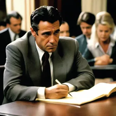 In the movie, the protagonist resiles from signing the contract at the last moment, leading to an unexpected turn of events.