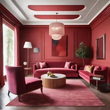 The carminative colors and patterns used in the interior design helped create a soothing and relaxing atmosphere.