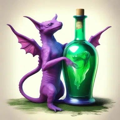 The mystical creature in the fantasy novel used a magical carminative potion to alleviate its digestive issues.