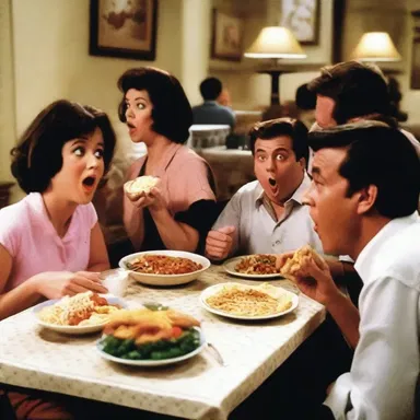 In the scene of the comedy film, the characters consumed a hearty meal and one of them discreetly took a carminative to prevent any embarrassing moments.