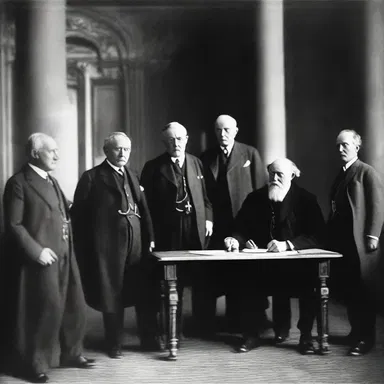 The Treaty of Versailles, signed in 1919, represented an intermediate step towards restoring peace after World War I.