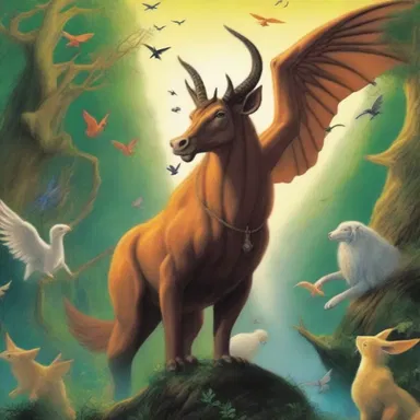 In a column inch of his novel, the author described an enchanting world filled with mythical creatures and magical powers.