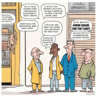 The comic strip artist created a hilarious scene within a single column inch, capturing the attention of readers with witty dialogue and vibrant illustrations.
