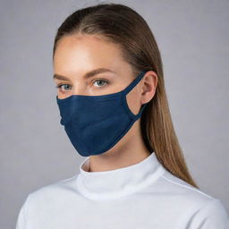 A detailed, well-crafted protective face mask made from quality materials in contemporary design