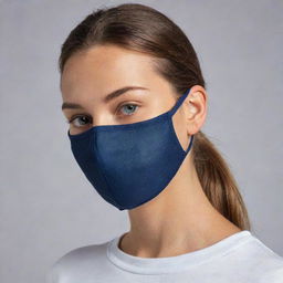 A detailed, well-crafted protective face mask made from quality materials in contemporary design