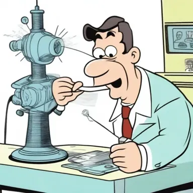 The animated tapper in the cartoons always managed to cut screw threads with precision.