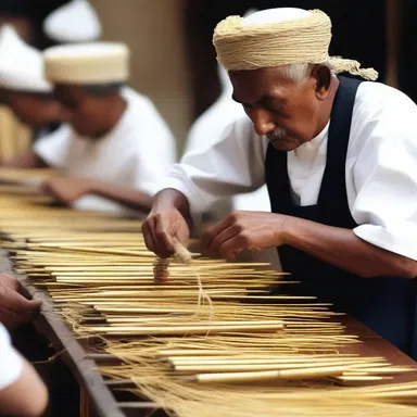 The religious tapper was seen as a symbol of devotion as they diligently crafted screw threads.