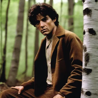 The suspenseful scene in the thriller movie intensifies as the protagonist discovers a birch rod hidden in the killer's arsenal.