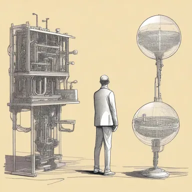 In the science fiction novel, the protagonist invents a device that can transpose people to different dimensions.