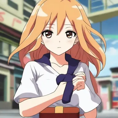 In the anime series, the main character possesses the power to transpose objects to different locations with a wave of her hand.