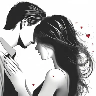 The love story in the novel is about two souls who transpose their feelings for one another.